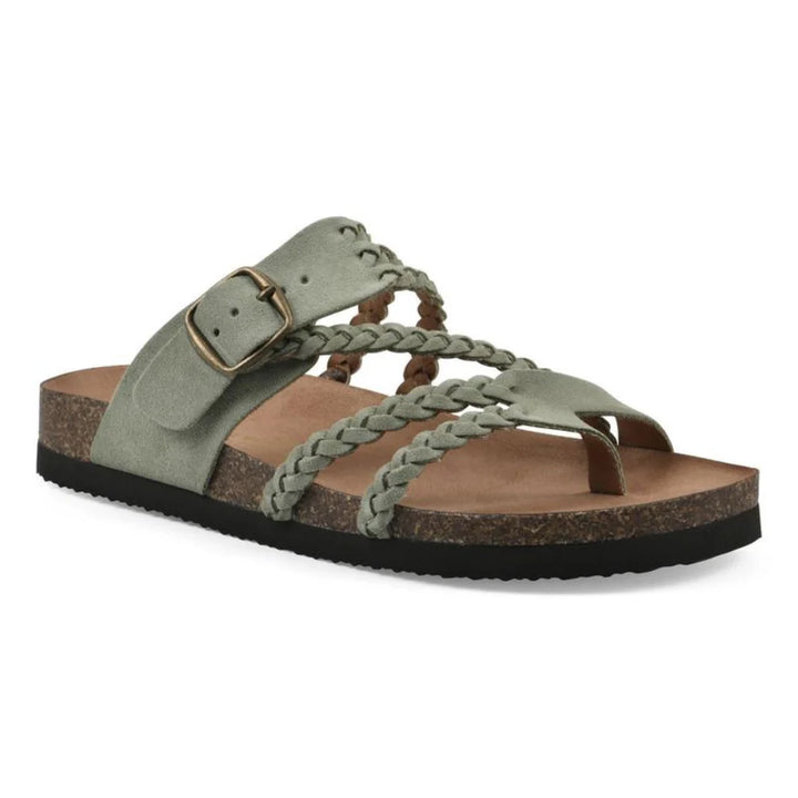 Braided Cork Sandals – Adjustable Slip-On Summer Footwear