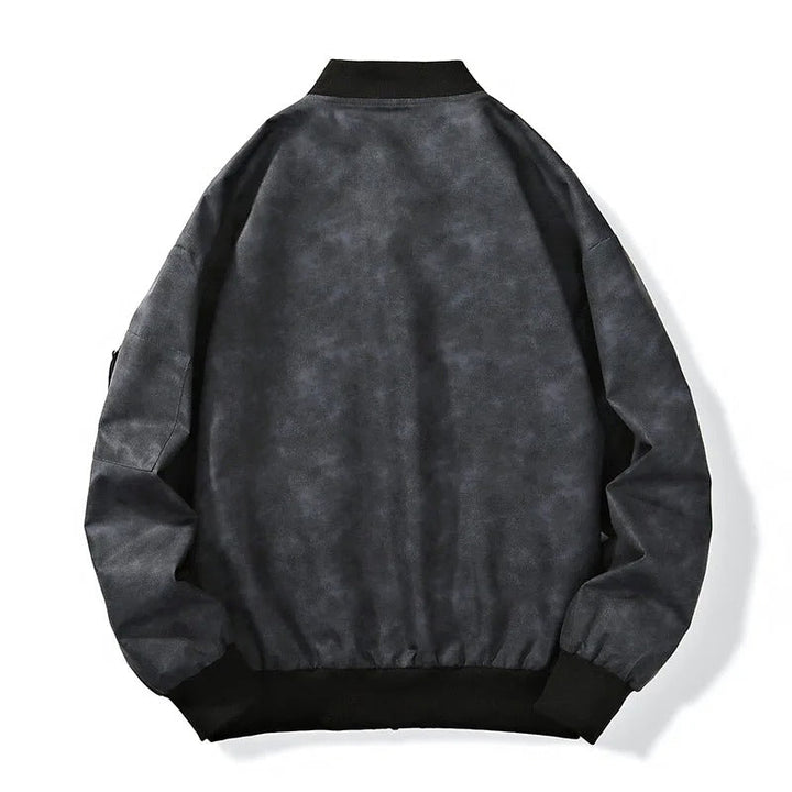 Stonewash Bomber Jacket
