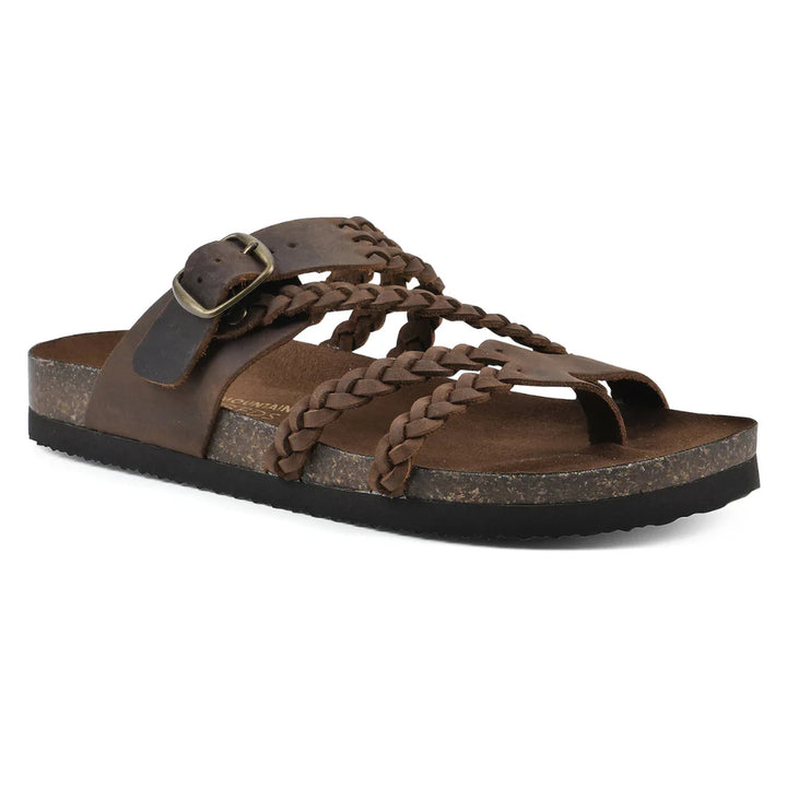 Braided Cork Sandals – Adjustable Slip-On Summer Footwear