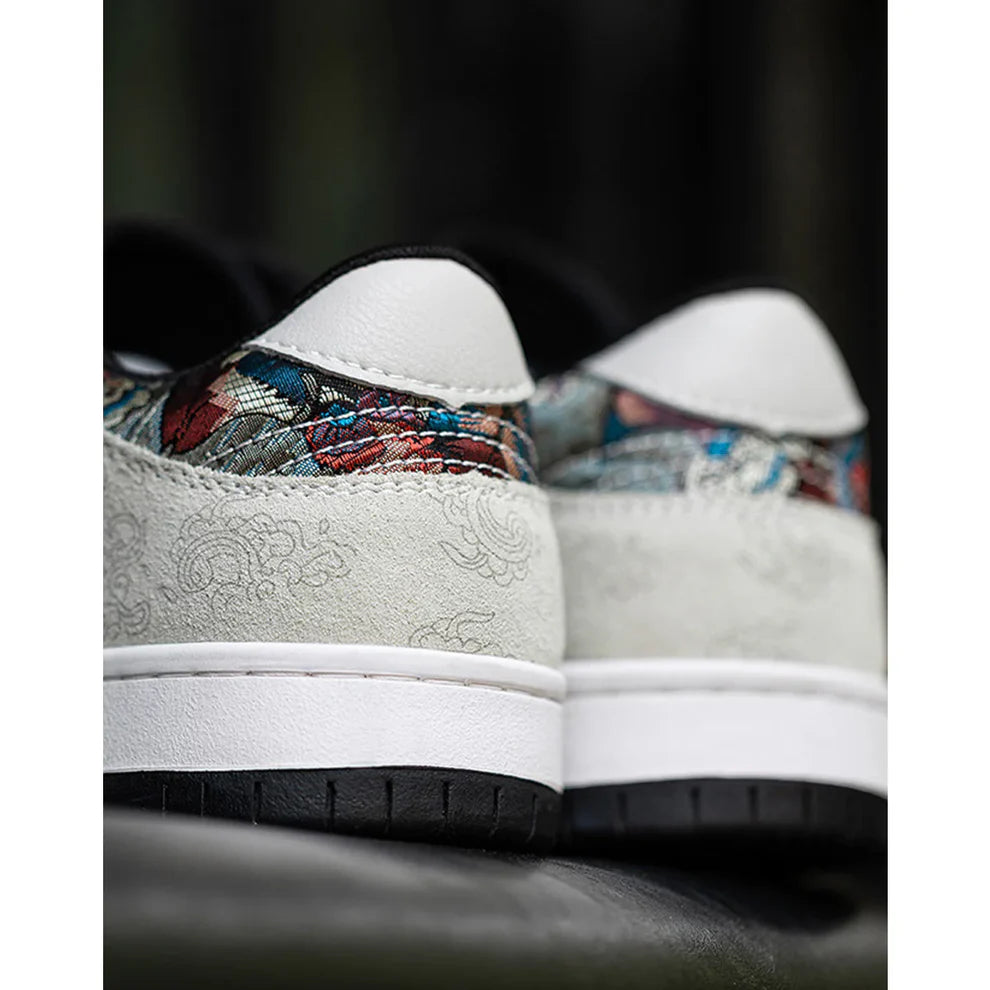 Dunhuang Mythos Sneakers – Artistic Low-Top Streetwear Shoes