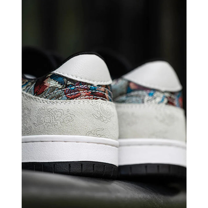 Dunhuang Mythos Sneakers – Artistic Low-Top Streetwear Shoes