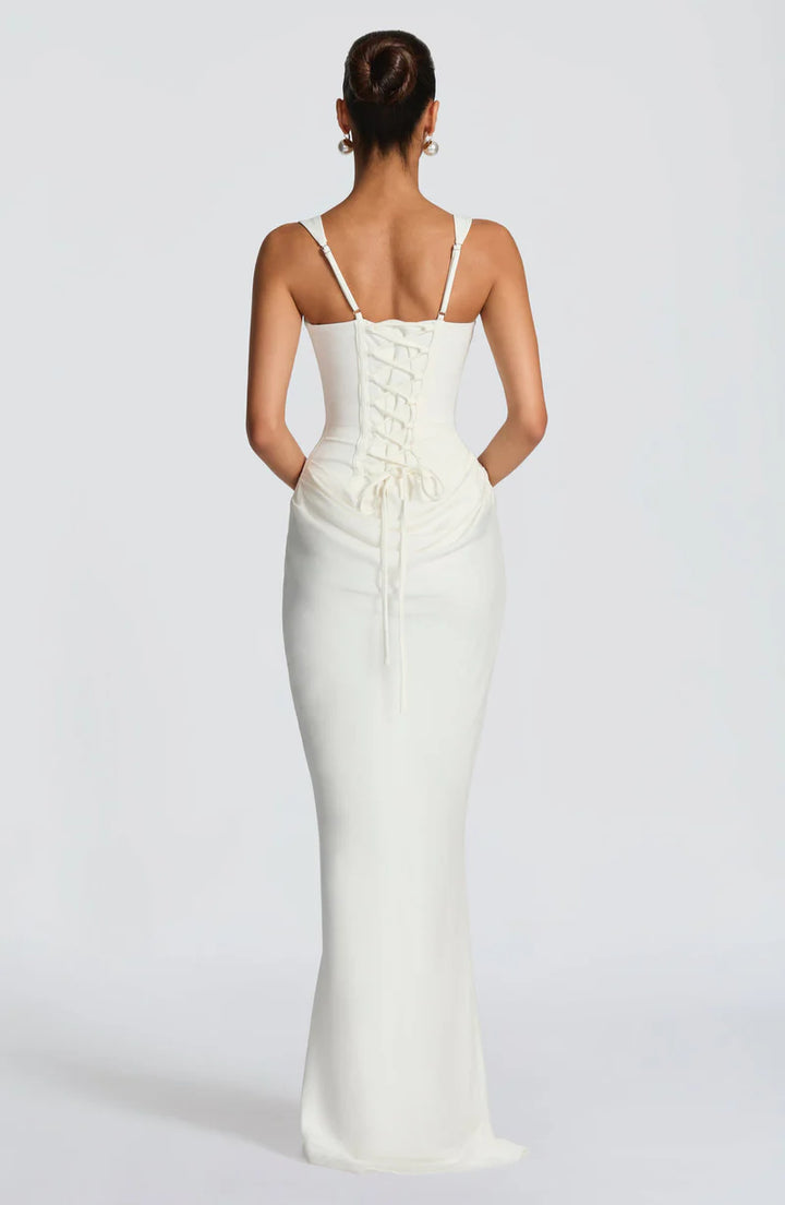 Hourglass Maxi Dress – Figure-Shaping Elegant Silhouette