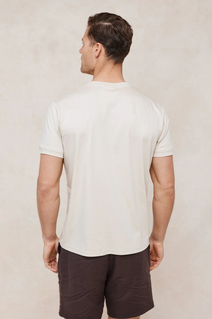 Mercerised T-Shirt – Clean Crew Neck Everyday Tee