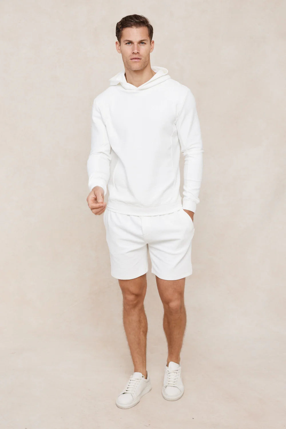 Zarco Crinkled Jersey Hoodie – Modern Lightweight Comfort Hoodie