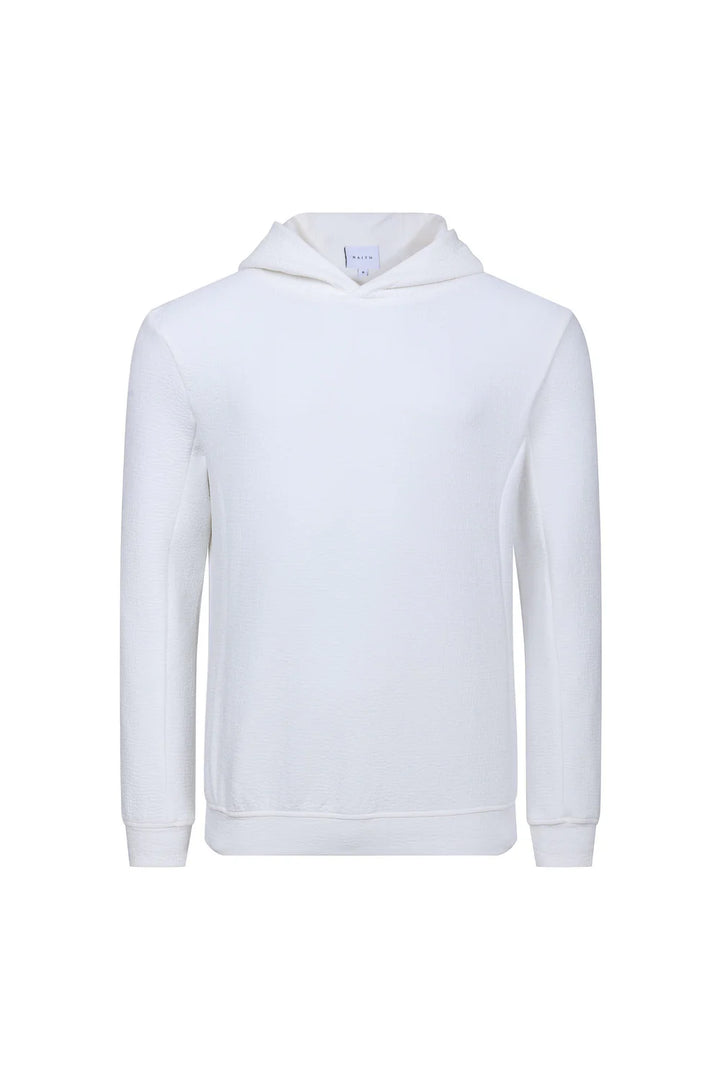 Zarco Crinkled Jersey Hoodie – Modern Lightweight Comfort Hoodie