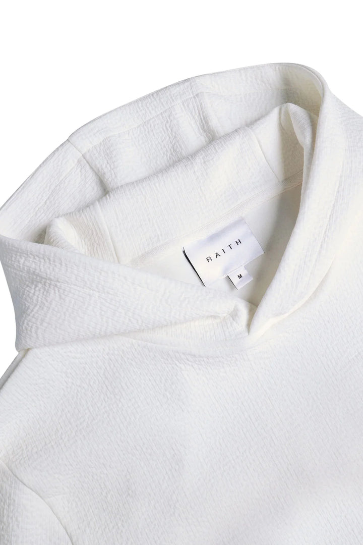 Zarco Crinkled Jersey Hoodie – Modern Lightweight Comfort Hoodie