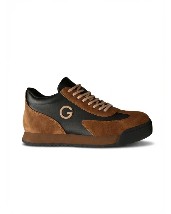 Leather Sneakers – Elegant Low-Top Casual Shoes