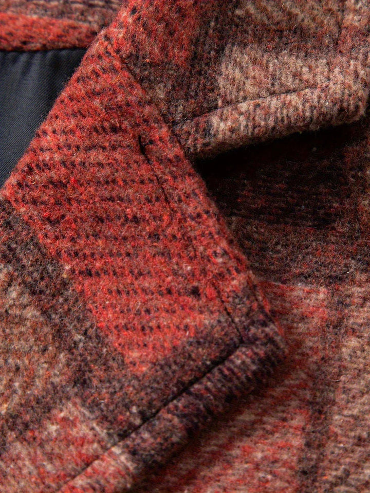 Leo Tweed Waistcoat – Vintage Patchwork Herringbone Vest
