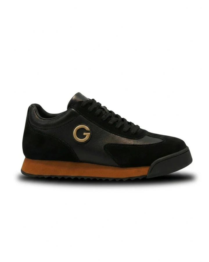 Leather Sneakers – Elegant Low-Top Casual Shoes