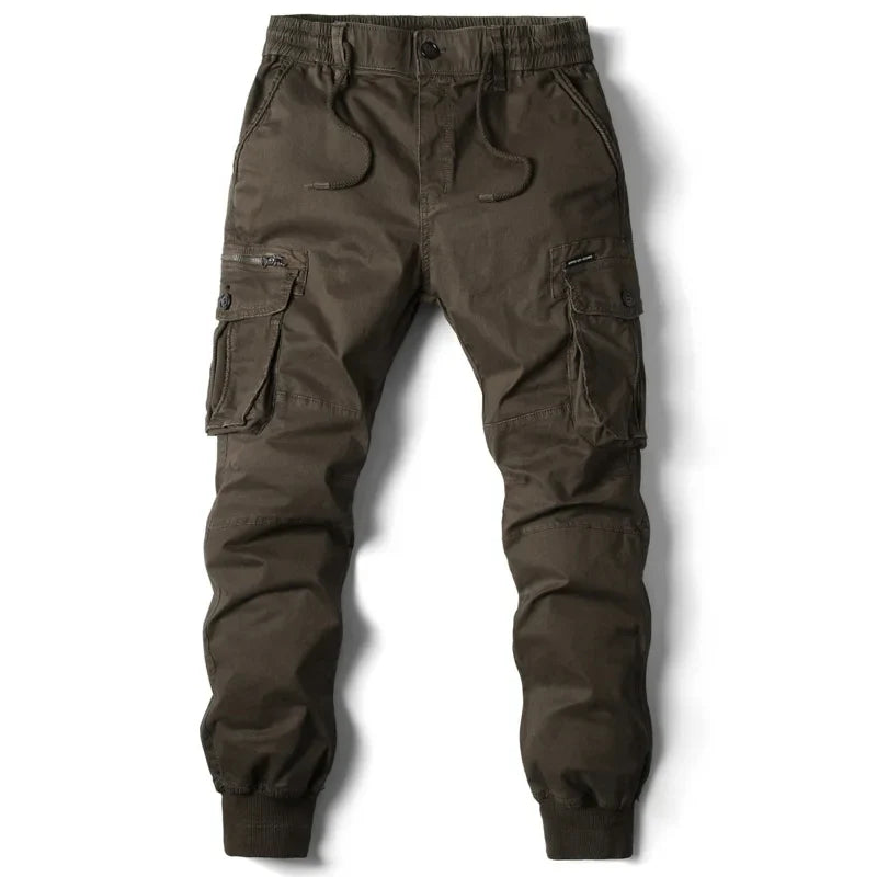 Mission Utility Cargo Pants – Jogger Fit Multi-Pocket Trousers for Men