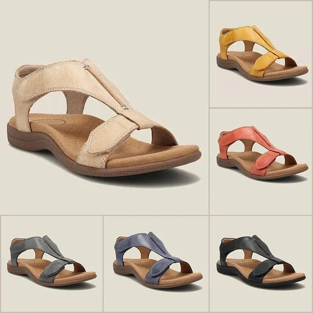 Supportive Sandals – Adjustable Comfort Walking Sandals