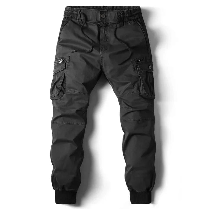 Mission Utility Cargo Pants – Jogger Fit Multi-Pocket Trousers for Men