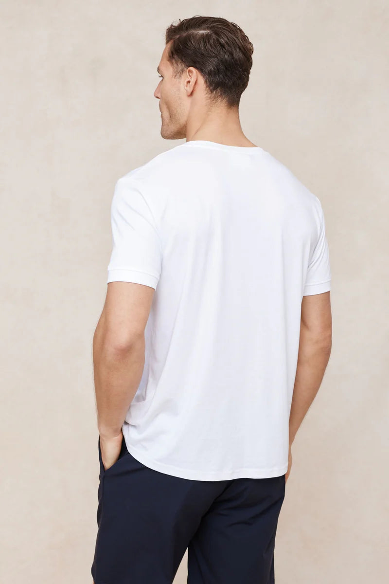 Mercerised T-Shirt – Clean Crew Neck Everyday Tee