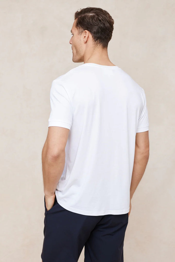 Mercerised T-Shirt – Clean Crew Neck Everyday Tee