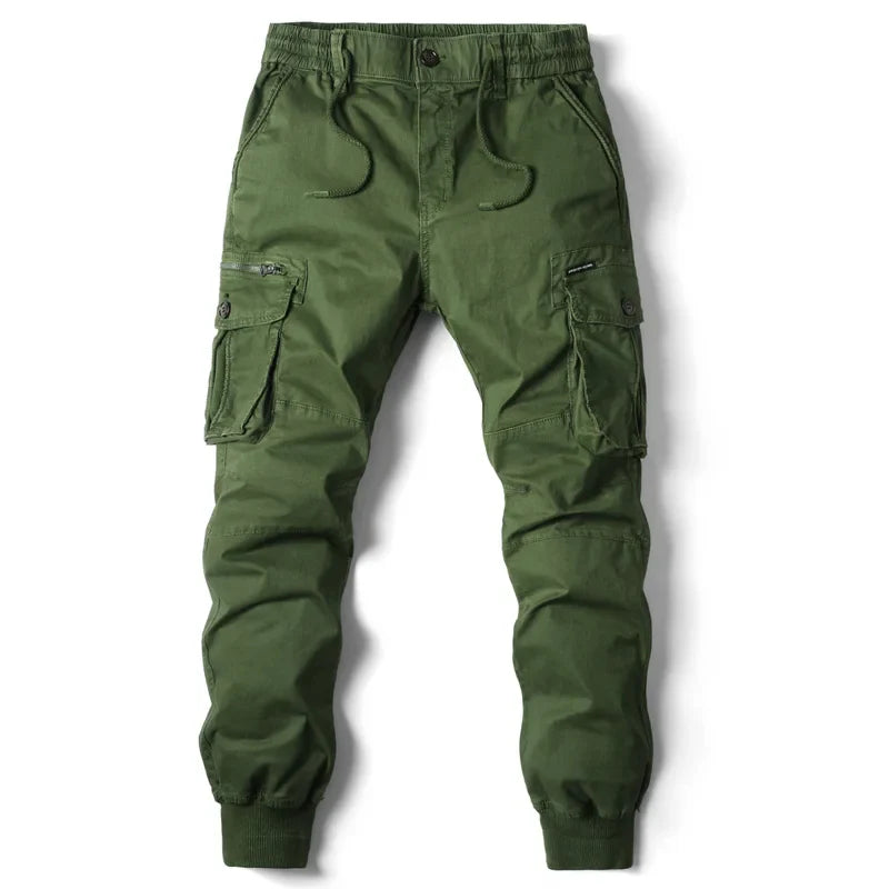 Mission Utility Cargo Pants – Jogger Fit Multi-Pocket Trousers for Men