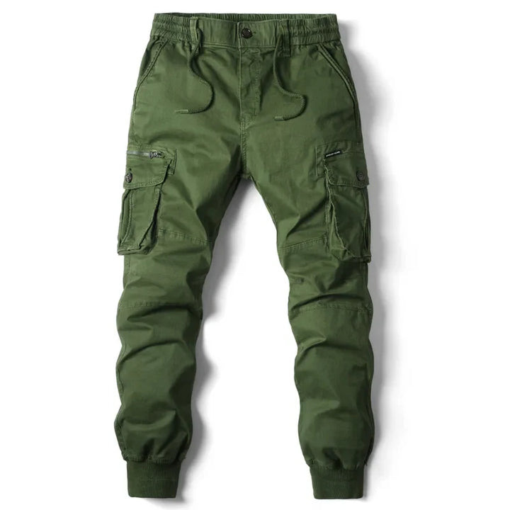 Mission Utility Cargo Pants – Jogger Fit Multi-Pocket Trousers for Men