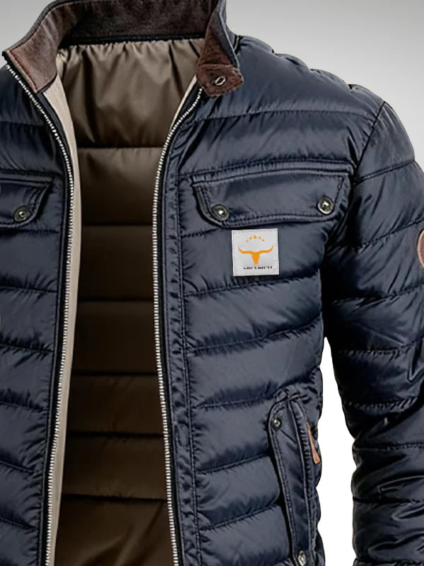 Urban Padded Jacket – Zip-Up Quilted Outerwear