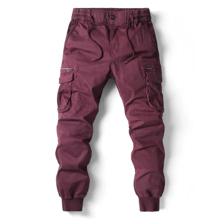 Mission Utility Cargo Pants – Jogger Fit Multi-Pocket Trousers for Men