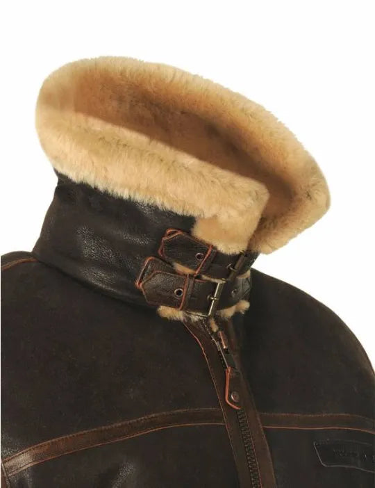 Classic Bomber Jacket – Suede-Style Zip-Up Men’s Outerwear for Warmth