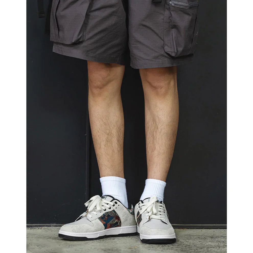Dunhuang Mythos Sneakers – Artistic Low-Top Streetwear Shoes