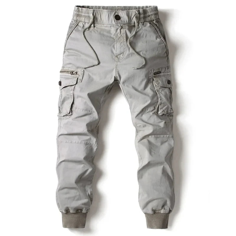 Mission Utility Cargo Pants – Jogger Fit Multi-Pocket Trousers for Men