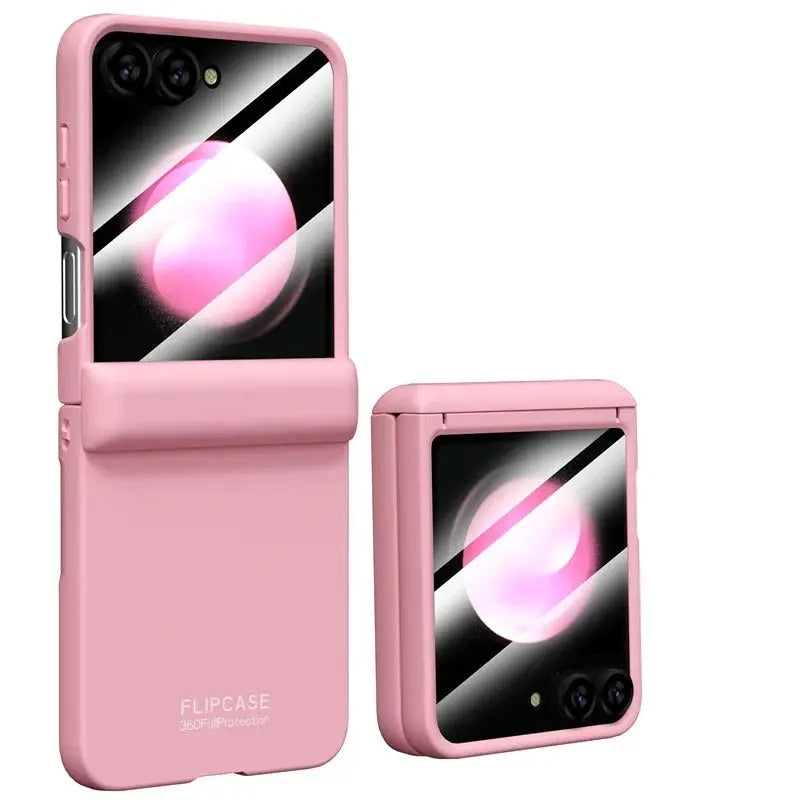 Ultra-Durable Shockproof Case for Galaxy Z Flip with Enhanced Hinge Protection