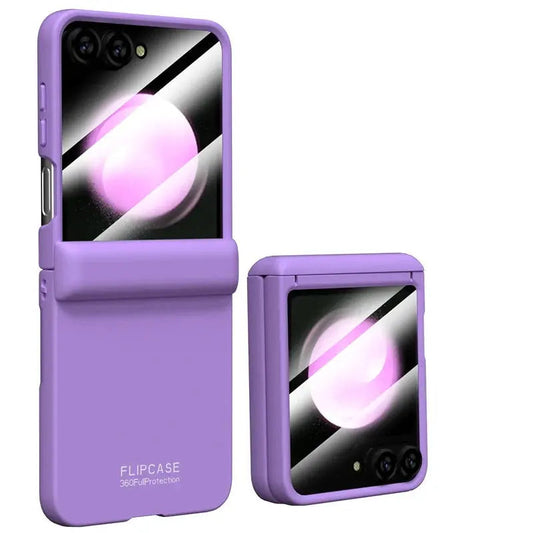 Ultra-Durable Shockproof Case for Galaxy Z Flip with Enhanced Hinge Protection