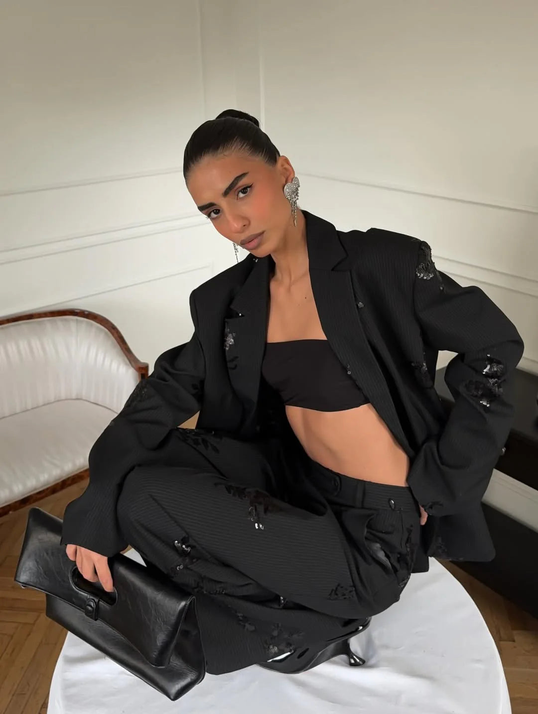 Elegant Tailored Co-Ord Outfit