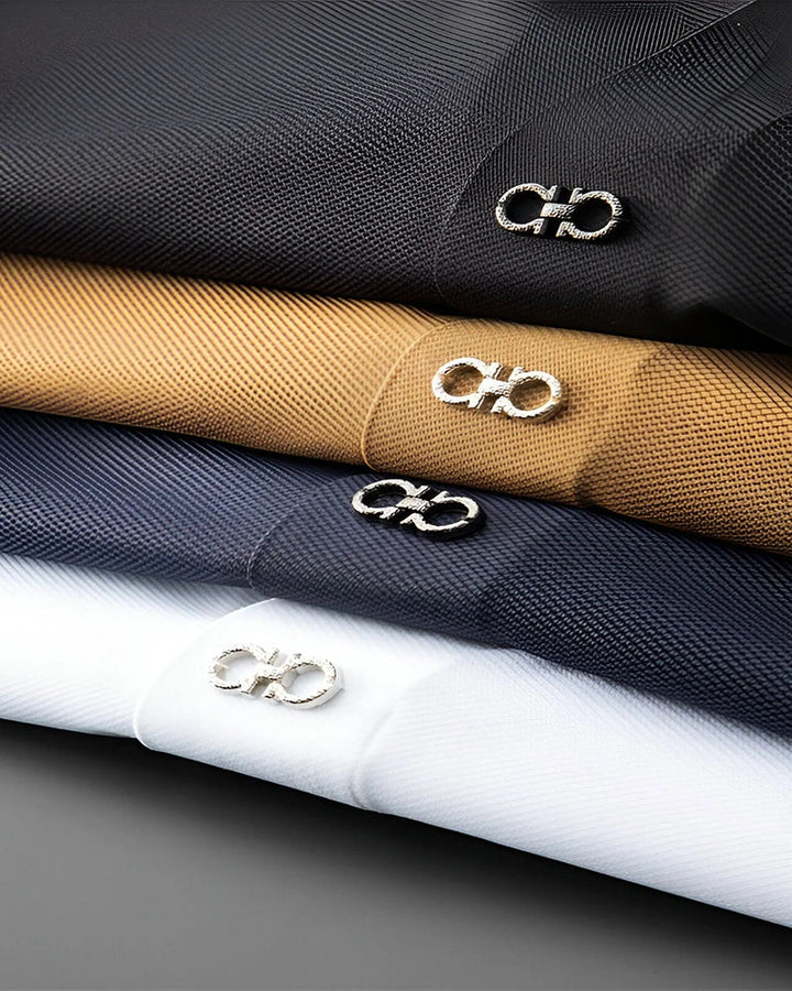 Men’s Polo Shirt & Trousers Set – Modern Smart Casual Outfit