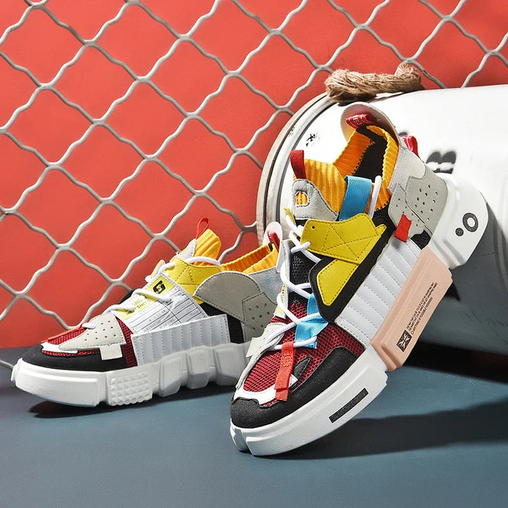 NOVA NeoBlock Tech Street Sneaker – Chunky Platform Utility Trainer