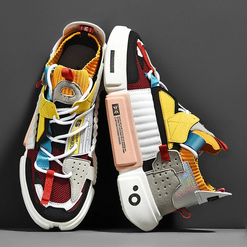 NOVA NeoBlock Tech Street Sneaker – Chunky Platform Utility Trainer