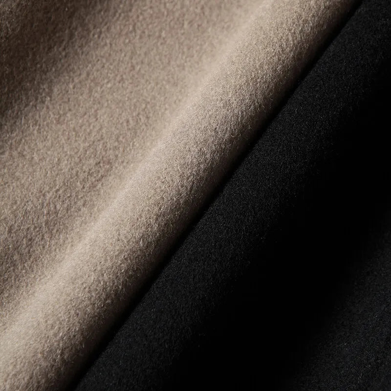 Wool Hooded Coat – Warm Classic Winter Outerwear Jacket for Everyday Style