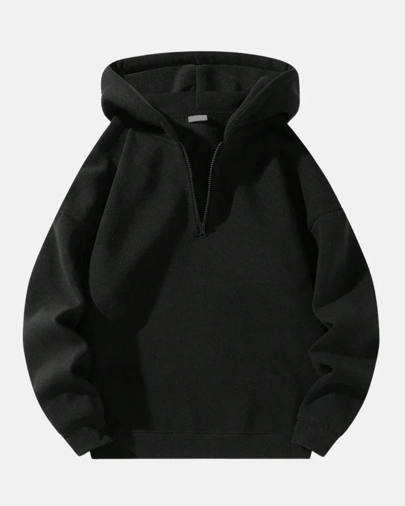 Quarter-Zip Lounge Set – Soft Hoodie & Joggers for Casual Comfort