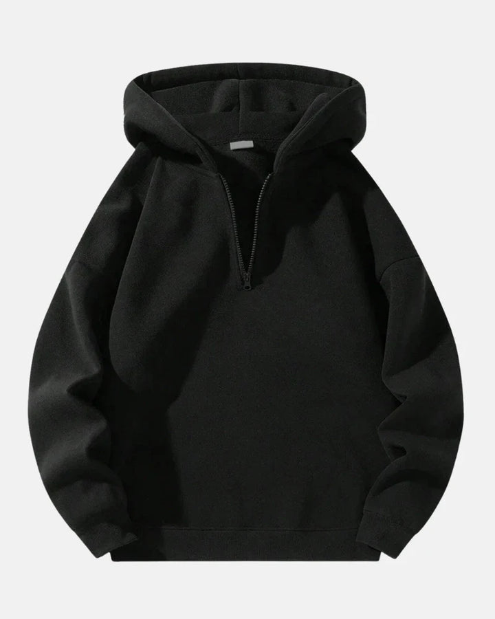 Quarter-Zip Lounge Set – Soft Hoodie & Joggers for Casual Comfort