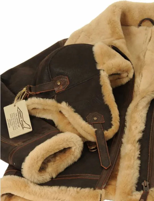 Classic Bomber Jacket – Suede-Style Zip-Up Men’s Outerwear for Warmth