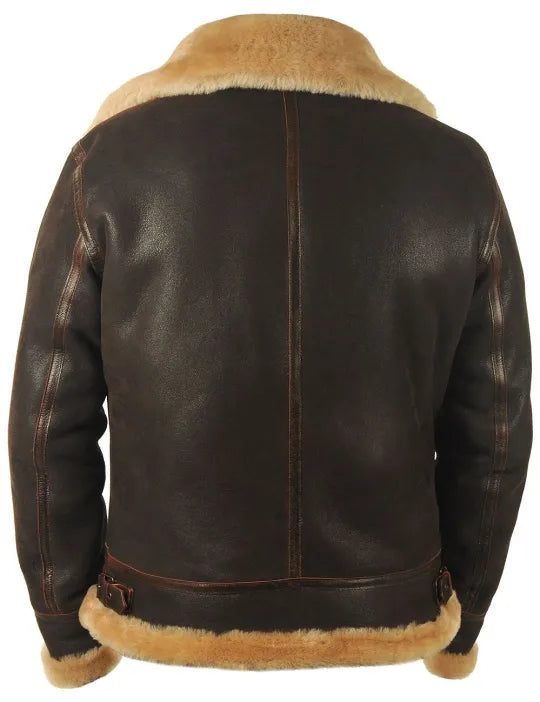 Classic Bomber Jacket – Suede-Style Zip-Up Men’s Outerwear for Warmth