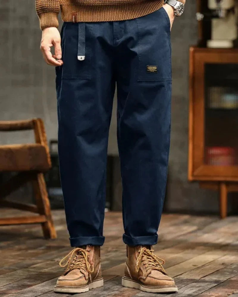 Vintage Cargo Pants – Relaxed Fit Utility Trousers for Men