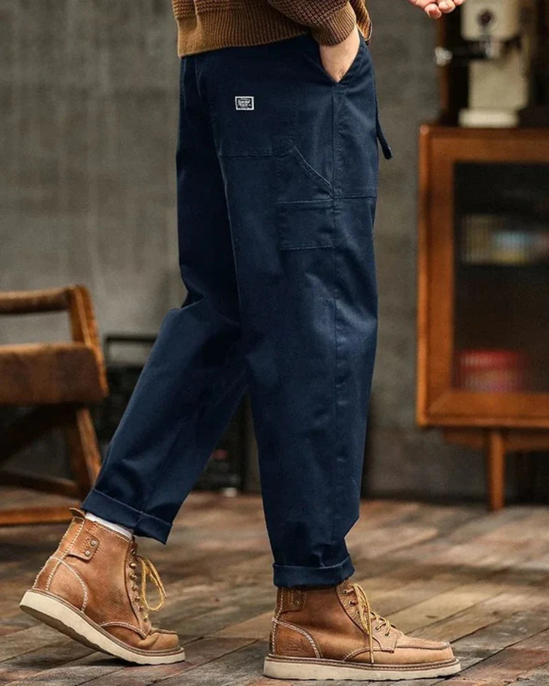 Vintage Cargo Pants – Relaxed Fit Utility Trousers for Men