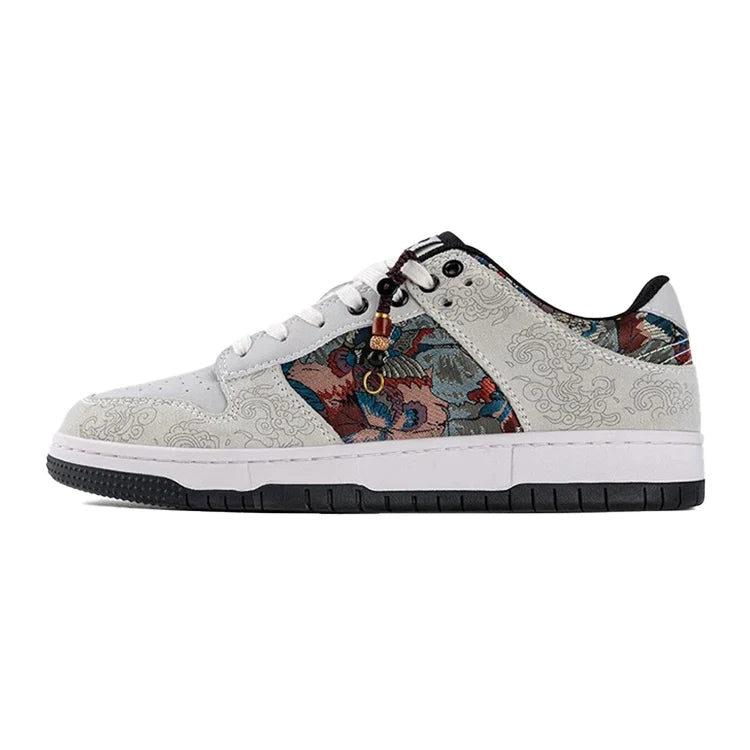 Dunhuang Mythos Sneakers – Artistic Low-Top Streetwear Shoes