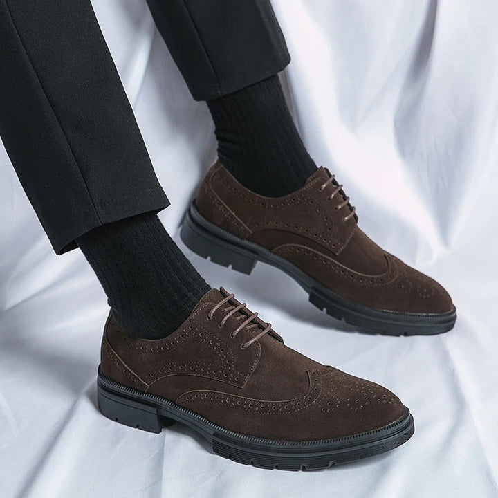 Kingsley Suede Brogue