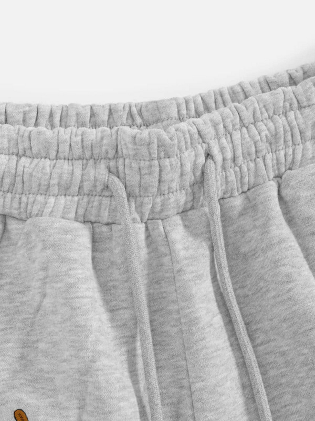 Embroidered Pup Sweatpants – Barrel-Leg Cozy Lounge Fit