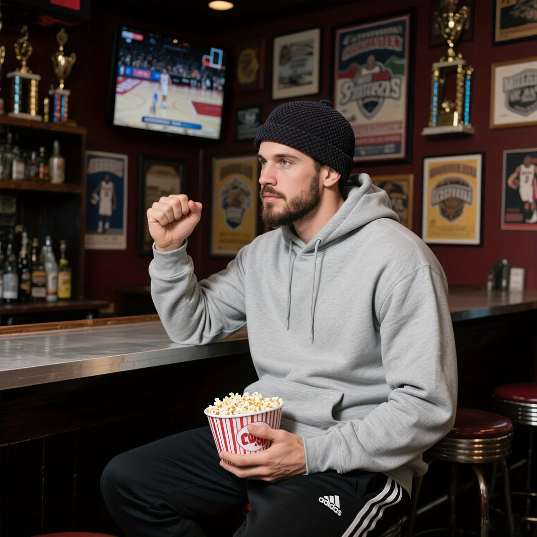Knit Cap – Textured Dome-Fit Cozy Everyday Beanie