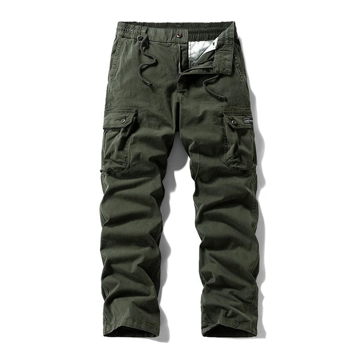 Cotton Cargo Pants – Tactical Multi-Pocket Casual Utility Trousers