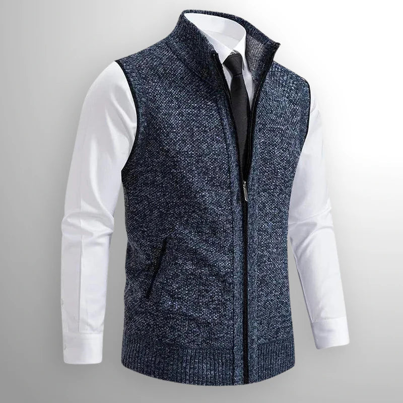 Full-Zip Sweater Vest