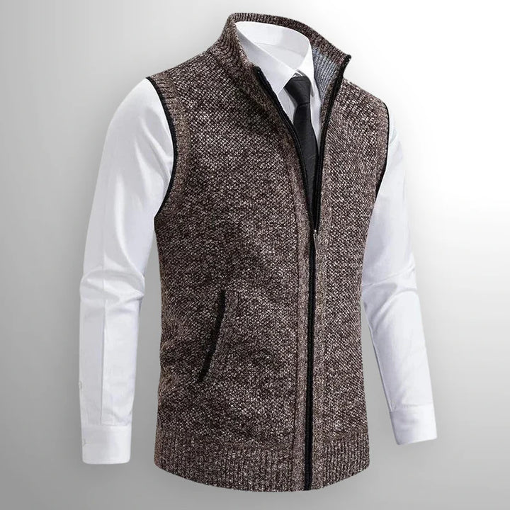 Full-Zip Sweater Vest