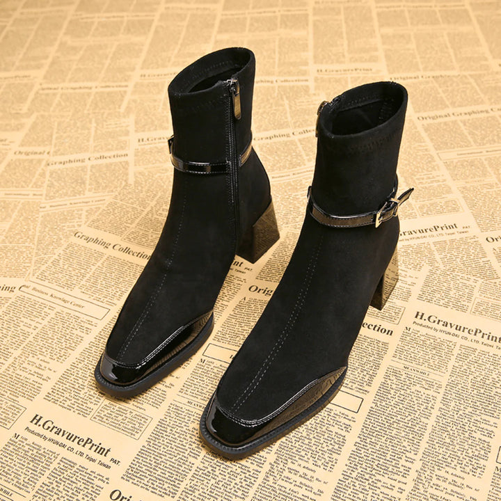 NoirVelle Avenoir Suede Ankle Boot