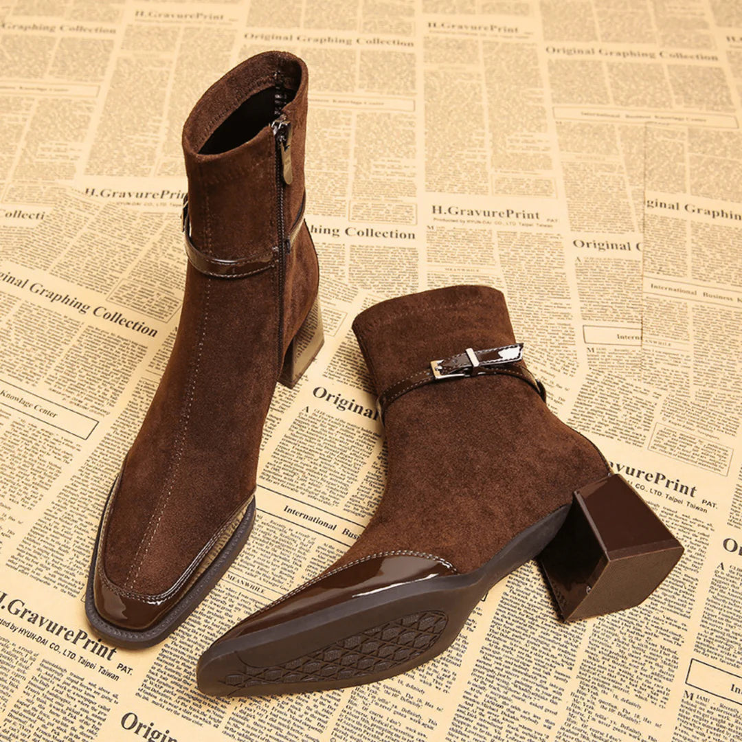 NoirVelle Avenoir Suede Ankle Boot