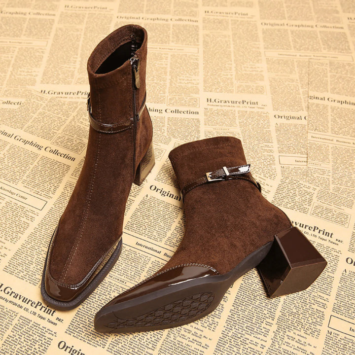 NoirVelle Avenoir Suede Ankle Boot