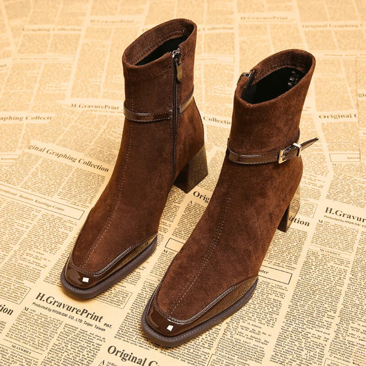 NoirVelle Avenoir Suede Ankle Boot