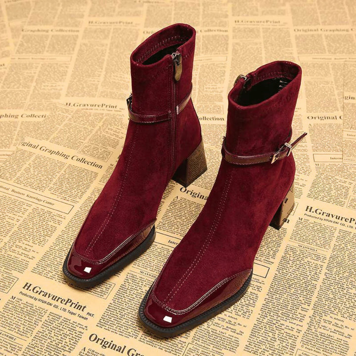 NoirVelle Avenoir Suede Ankle Boot